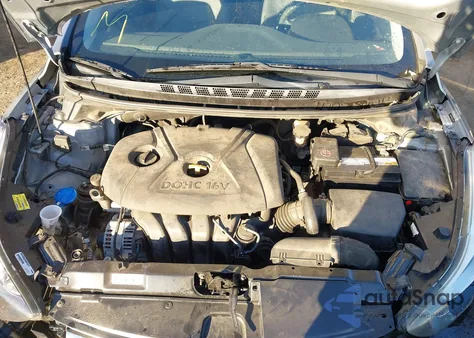 2016 Hyundai Elantra Se из США, поврежденный, VIN 5NPDH4AE2GH713717